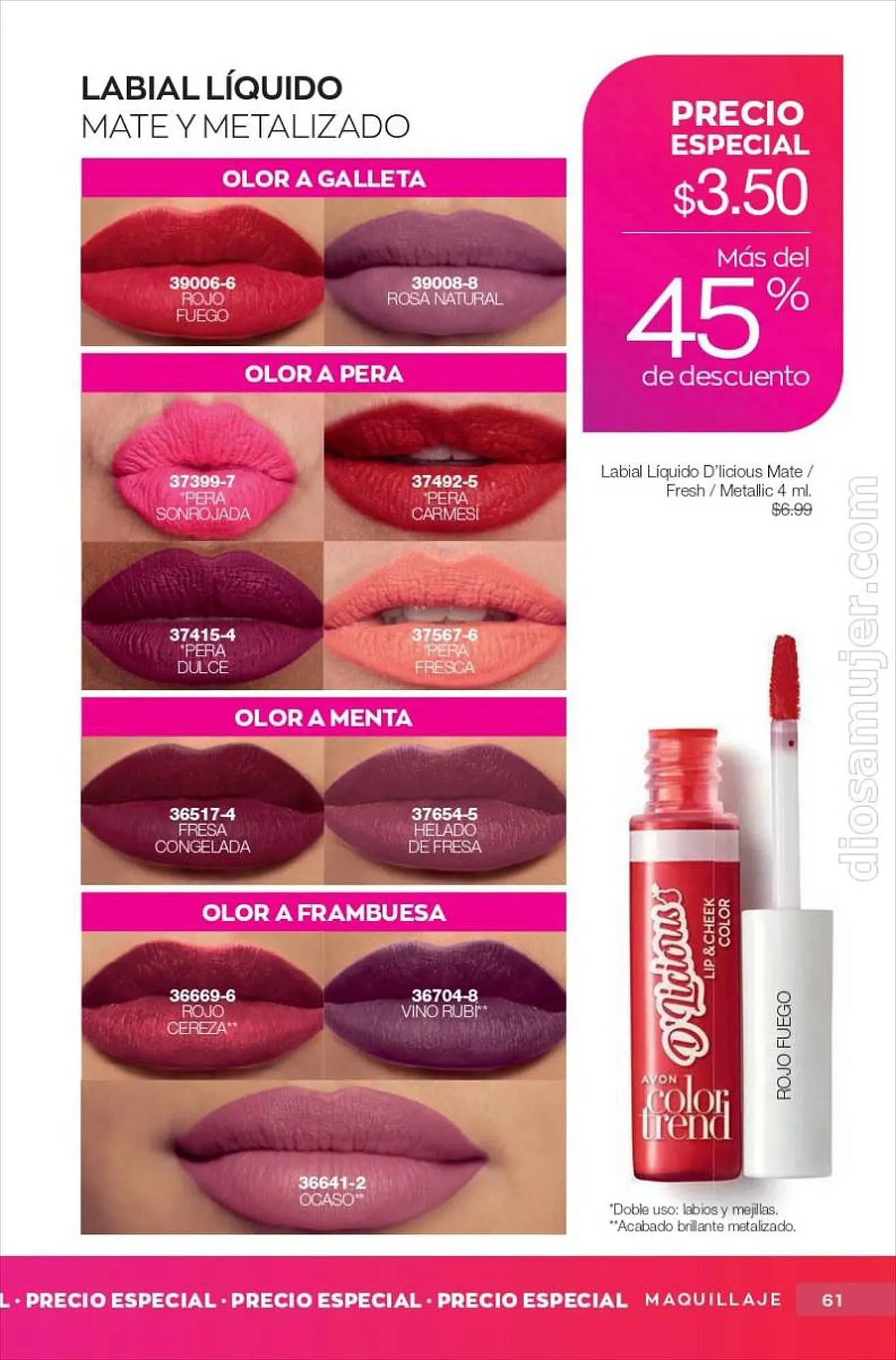 Catalogo de Catálogo AVON 31 de agosto al 11 de septiembre 2023 - Pag 61