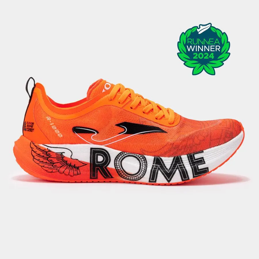 Zapatillas running R1000 25 Maratón De Roma unisex naranja