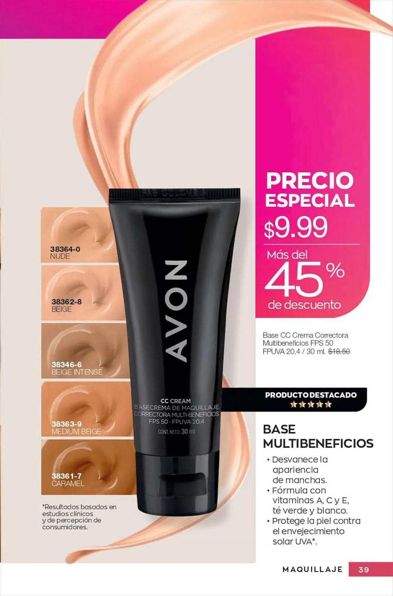 Catalogo de Catálogo AVON 31 de agosto al 30 de septiembre 2023 - Pag 39