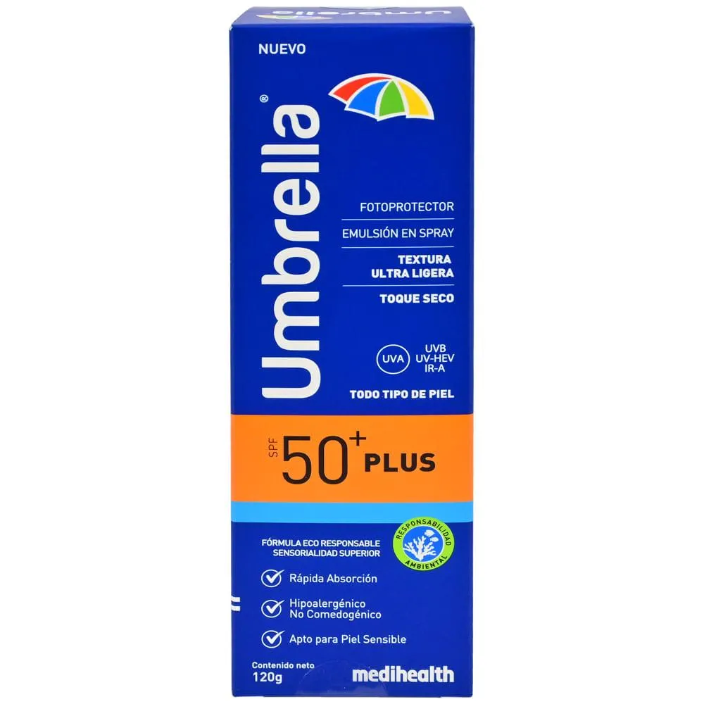 Umbrella Plus Emulsión Spray (Spf 50+) 120 g