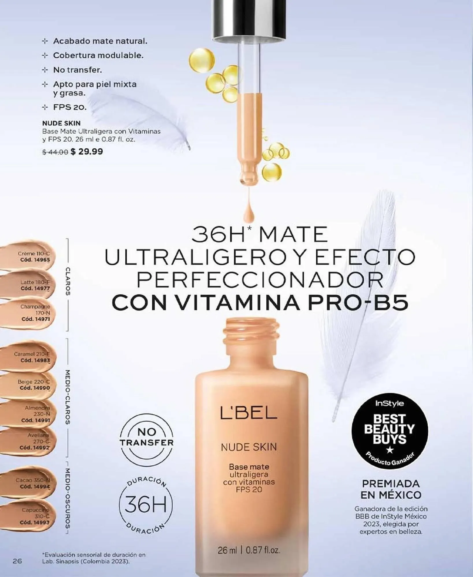 Catalogo de Catálogo L'bel 19 de abril al 30 de mayo 2024 - Pag 18