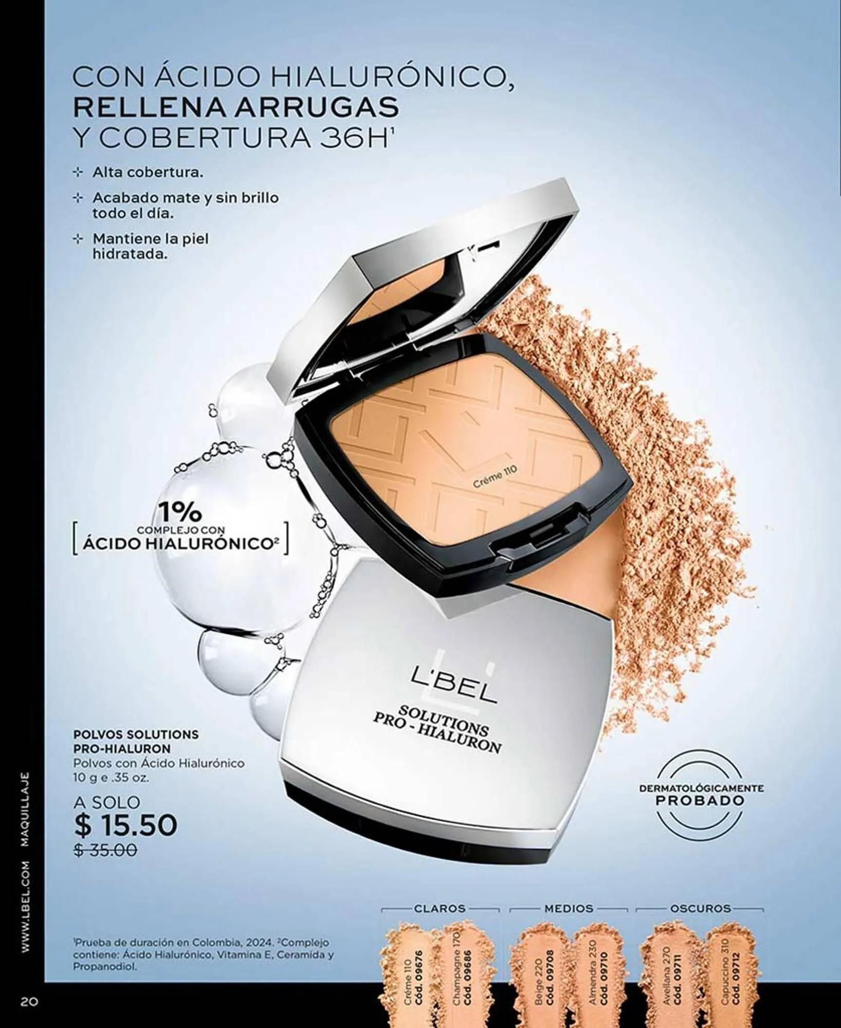 Catalogo de Catálogo L'bel 20 de abril al 10 de mayo 2026 - Pag 22