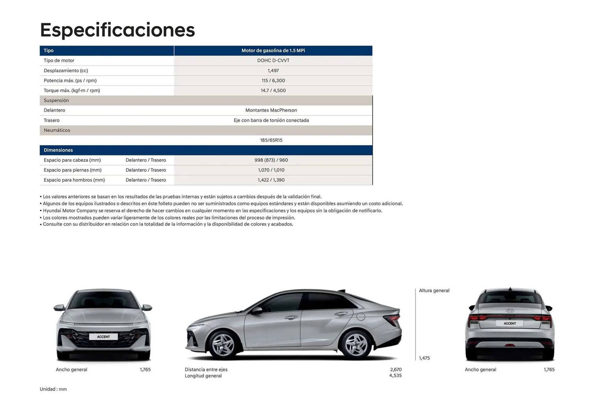 Catalogo de Catálogo Hyundai 1 de noviembre al 1 de noviembre 2025 - Pag 20