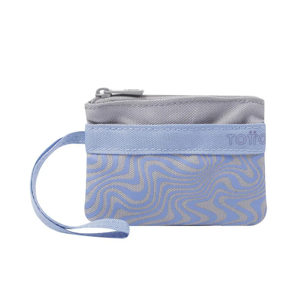 Monedero para Mujer Melifera - Curvas Blue - Estampado