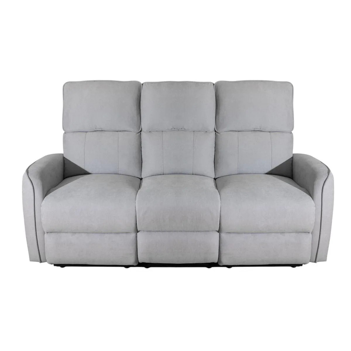 Reclinable 3P Allegra | Gris