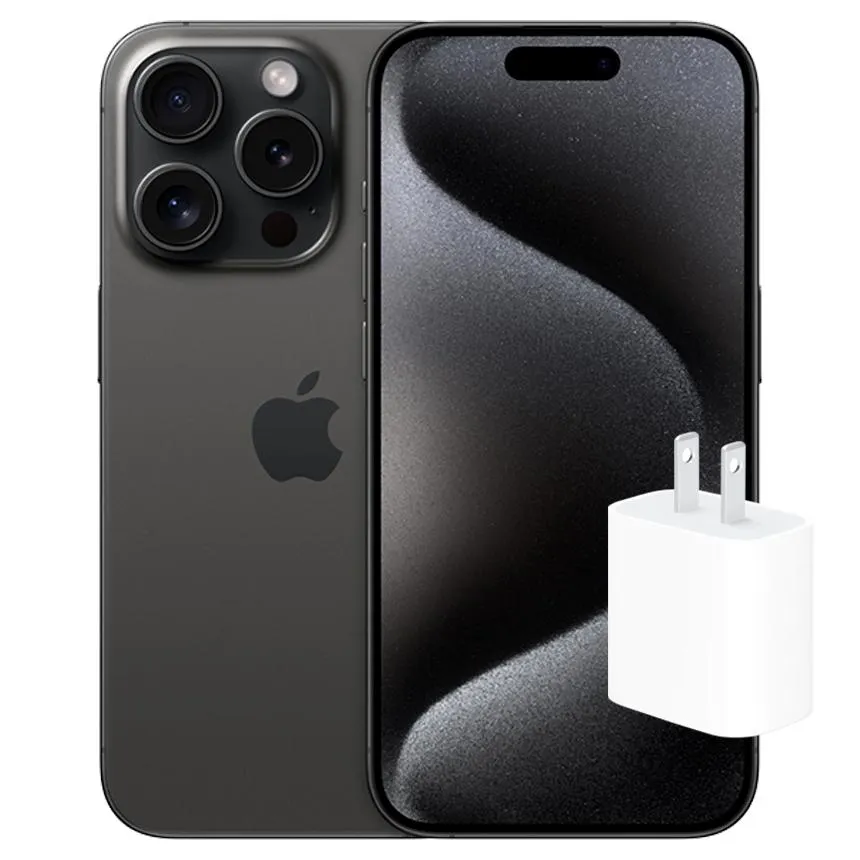 IPHONE 15 PRO MAX (512GB) + APPLE 20W POWER ADAPTER