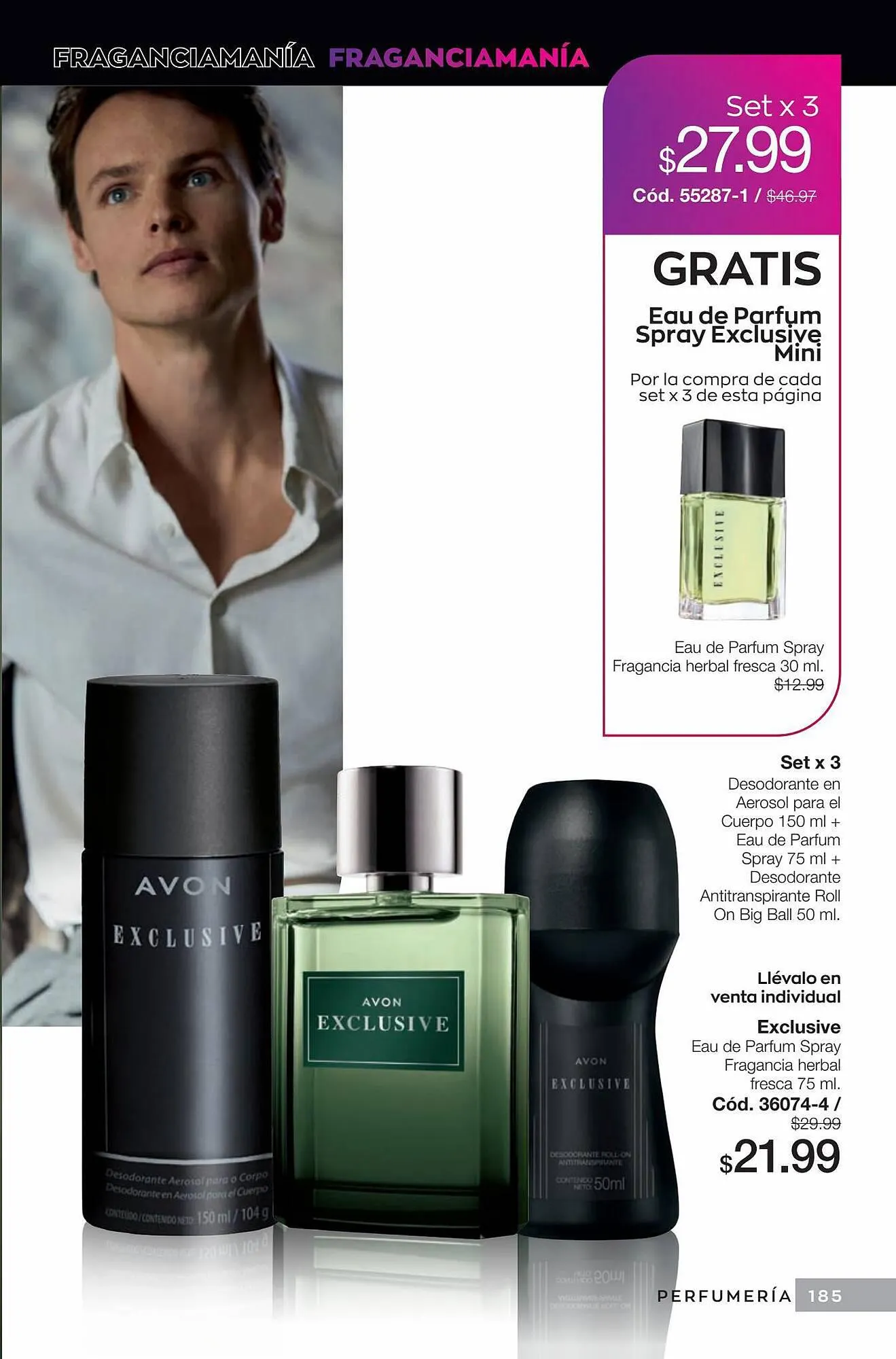 Catalogo de Catálogo AVON 18 de septiembre al 16 de octubre 2023 - Pag 185