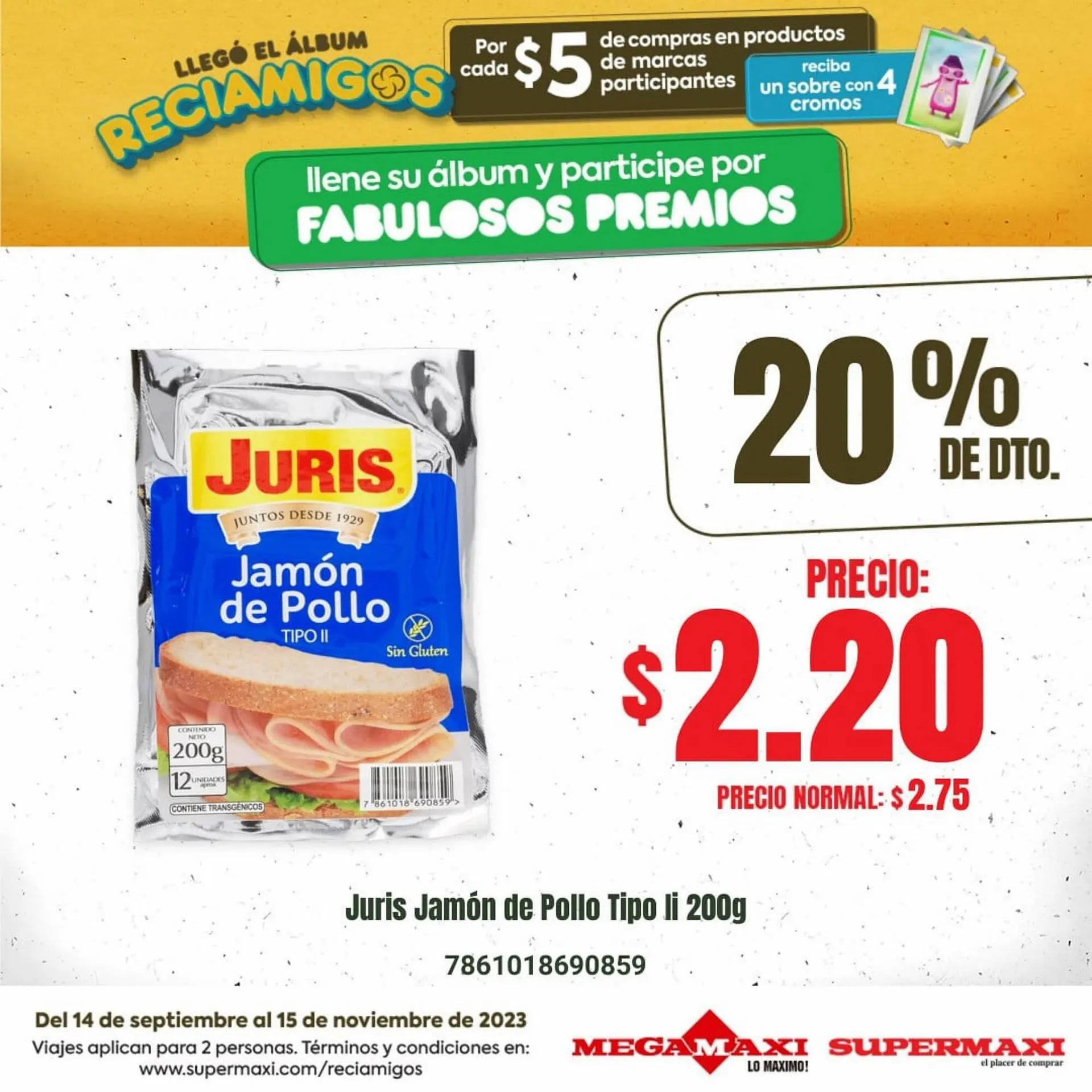 Catalogo de Catálogo Supermaxi 14 de septiembre al 15 de noviembre 2023 - Pag 1