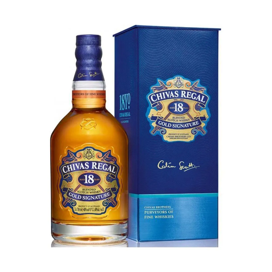 Whisky 18 Años Chivas Regal 700ml