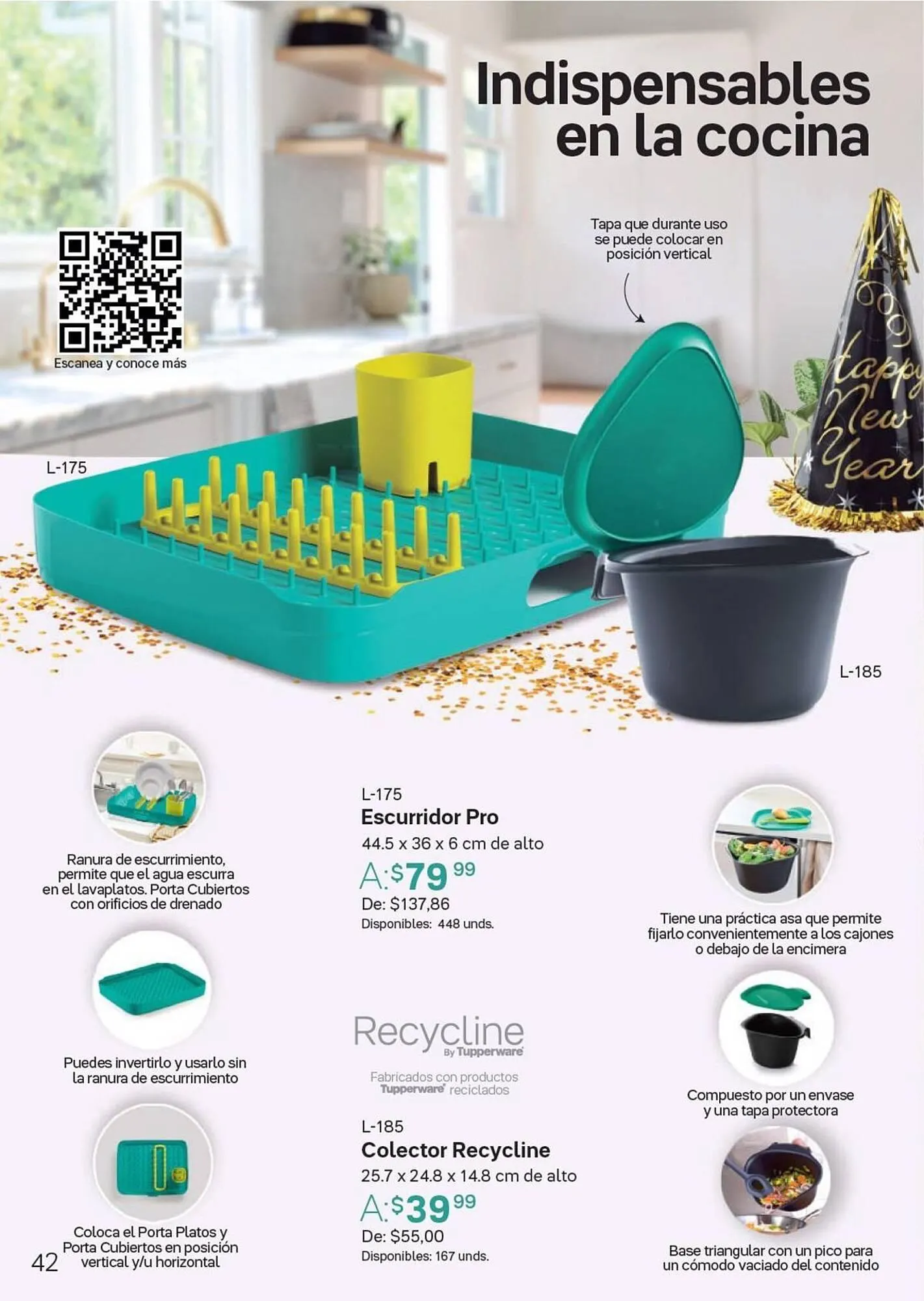 Catalogo de Catálogo Tupperware 24 de noviembre al 31 de diciembre 2023 - Pag 36