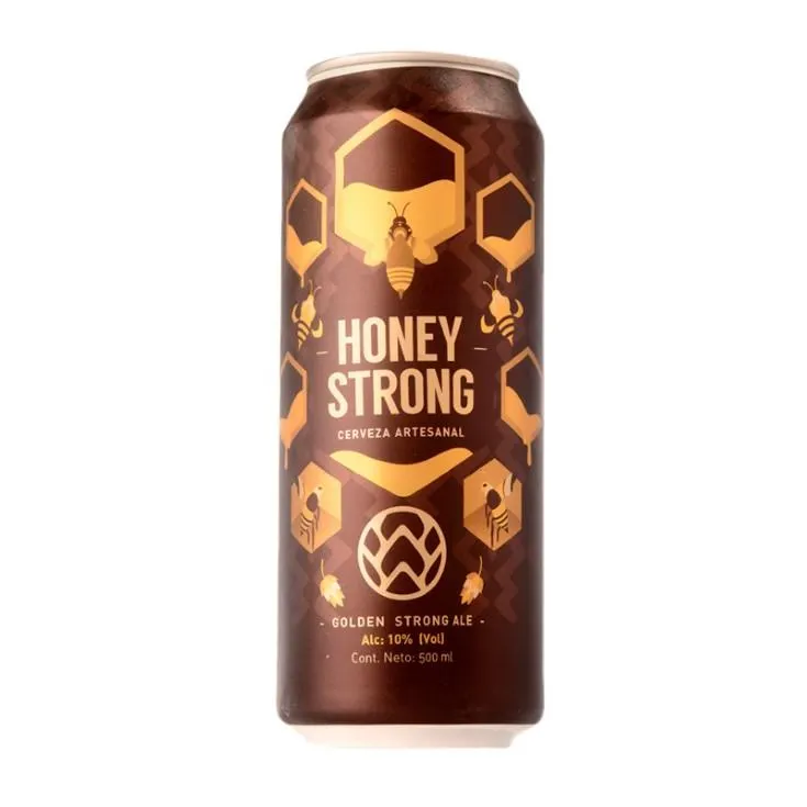 Cerveza Honey Strong en Lata Santa Rosa 500ML