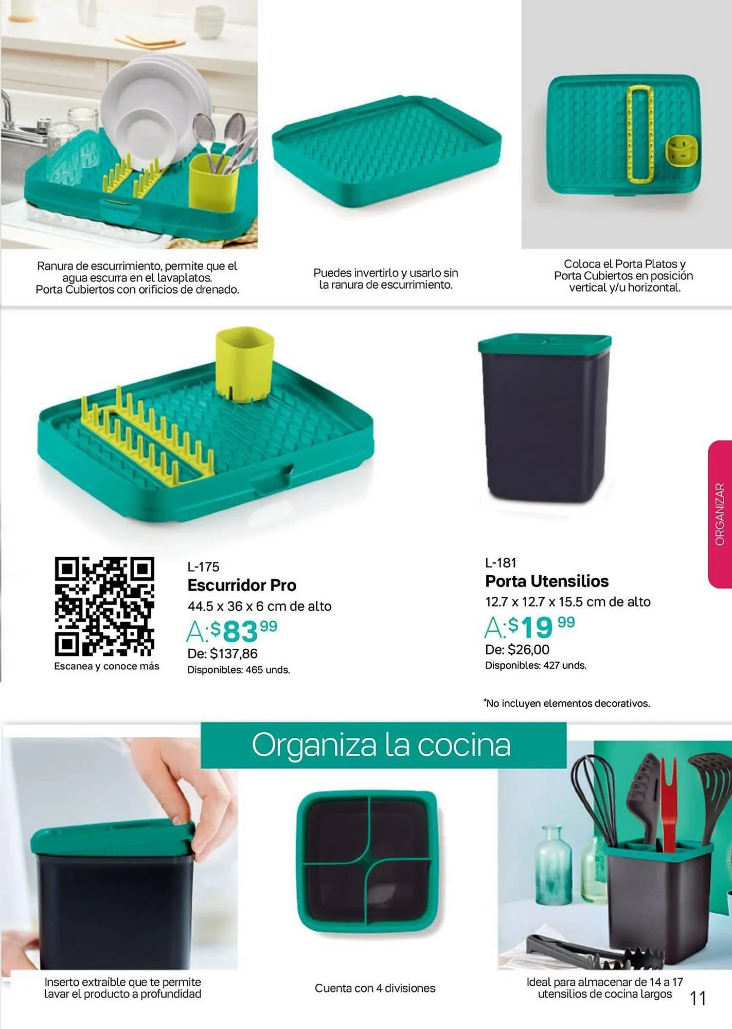 Catalogo de Catálogo Tupperware 6 de octubre al 31 de diciembre 2023 - Pag 11