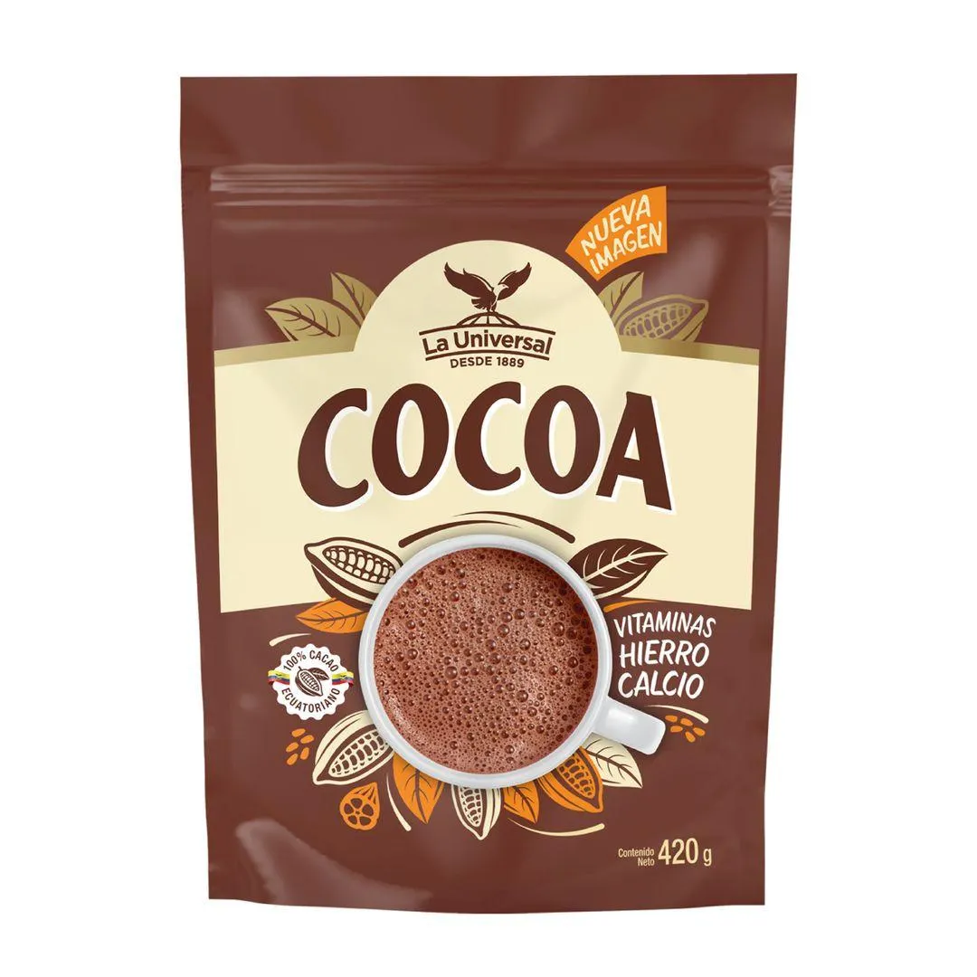 Cocoa en Polvo La Universal 420g