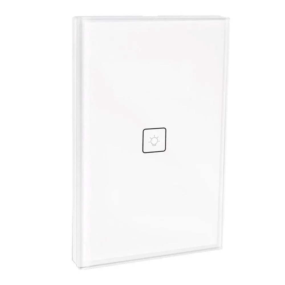 Interruptor Touch Wifi Steren SHOME-111 P86396 | Compatible con Android y iPhone Color Blanco