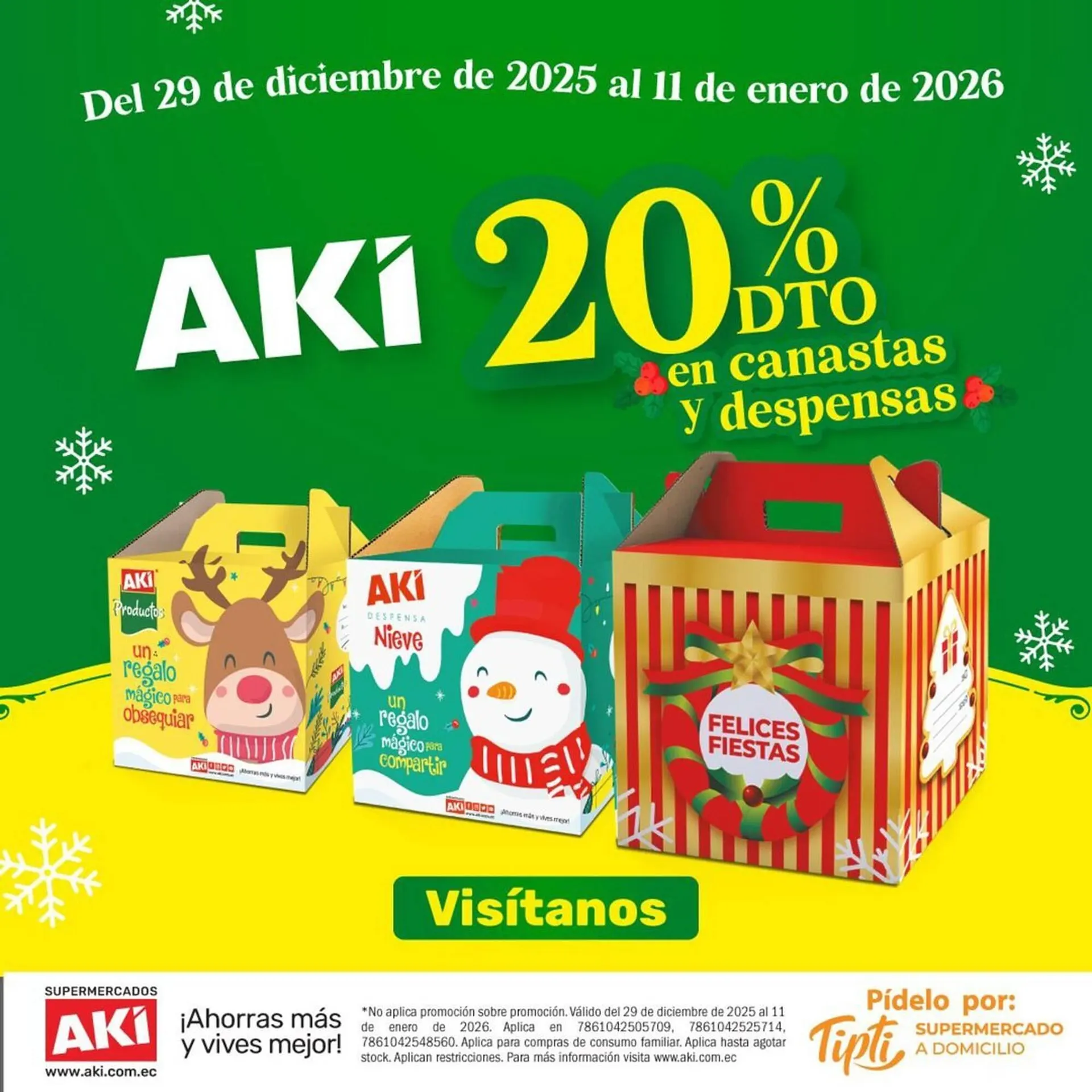 Catalogo de Catálogo Akí 30 de diciembre al 11 de enero 2026 - Pag 1