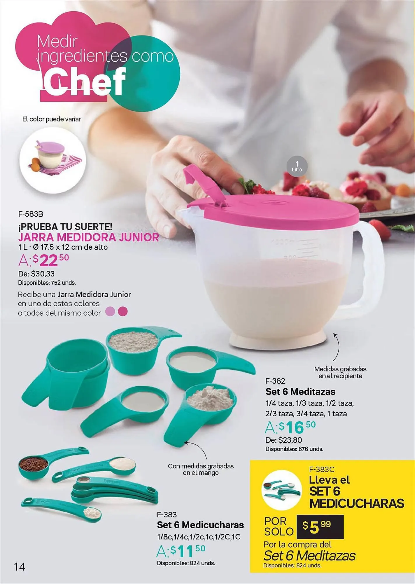 Catalogo de Catálogo Tupperware 5 de septiembre al 10 de septiembre 2023 - Pag 14