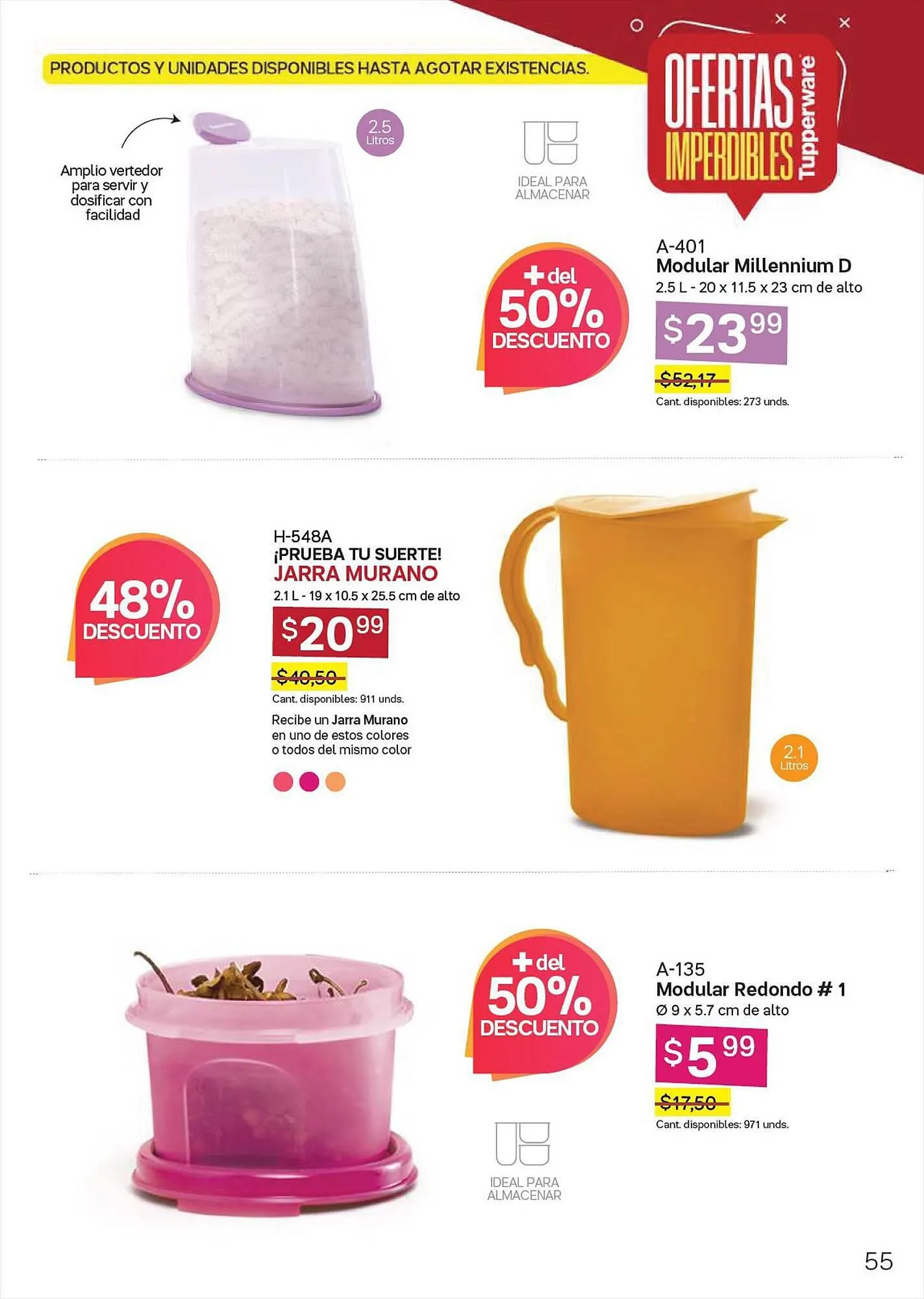 Catalogo de Catálogo Tupperware 10 de julio al 31 de julio 2023 - Pag 55