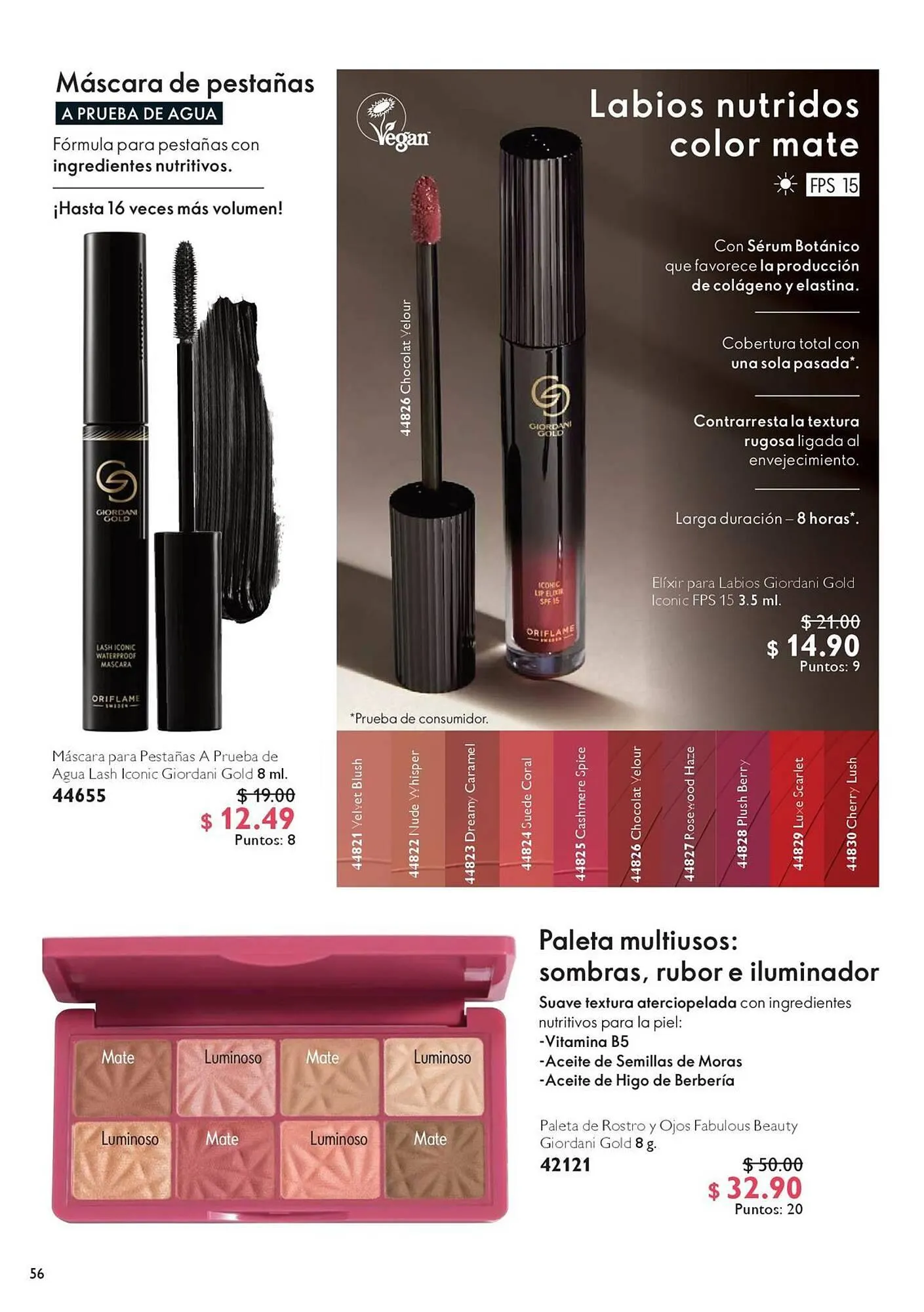 Catalogo de Catálogo Oriflame 8 de enero al 23 de enero 2026 - Pag 56