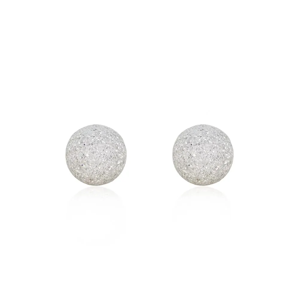 ARETES STARDUST BLANCOS PEQUEÑOS