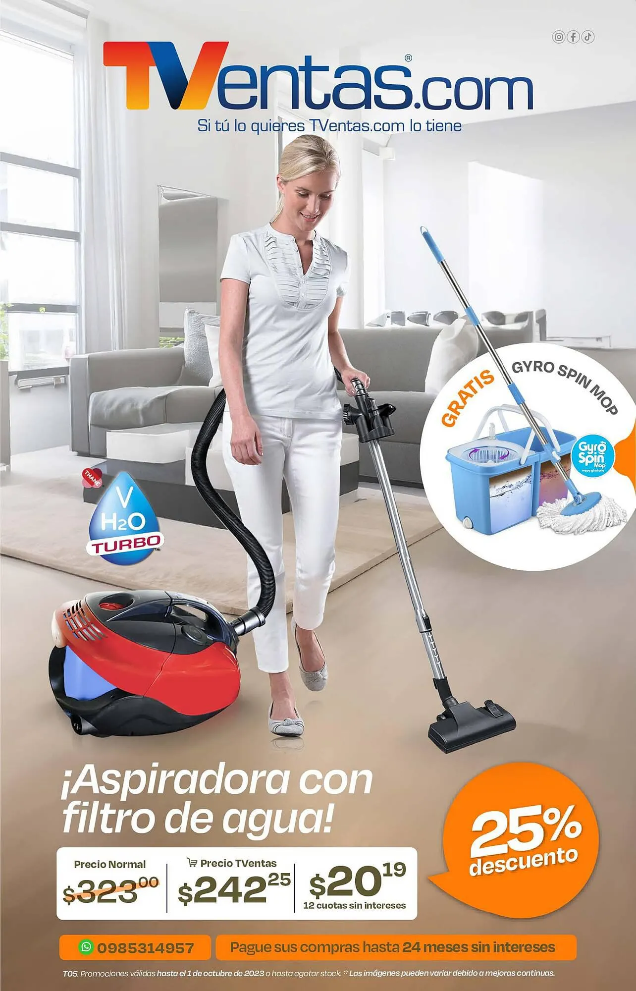 Catalogo de Catálogo TVentas 23 de septiembre al 1 de octubre 2023 - Pag 1