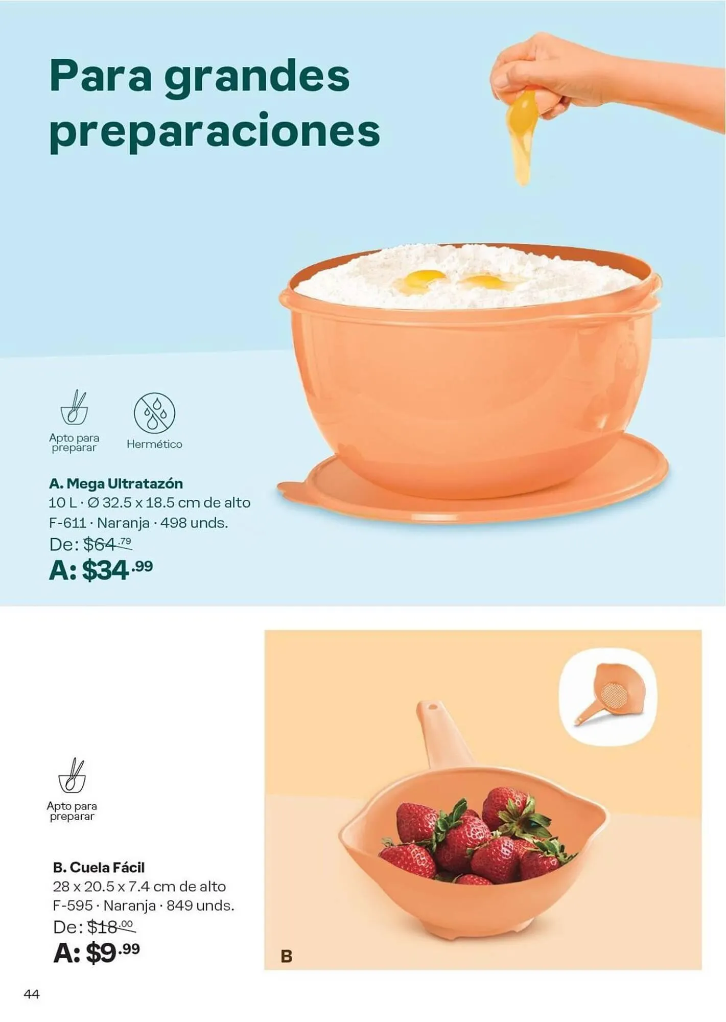 Catalogo de Catálogo Tupperware 24 de febrero al 22 de marzo 2024 - Pag 38