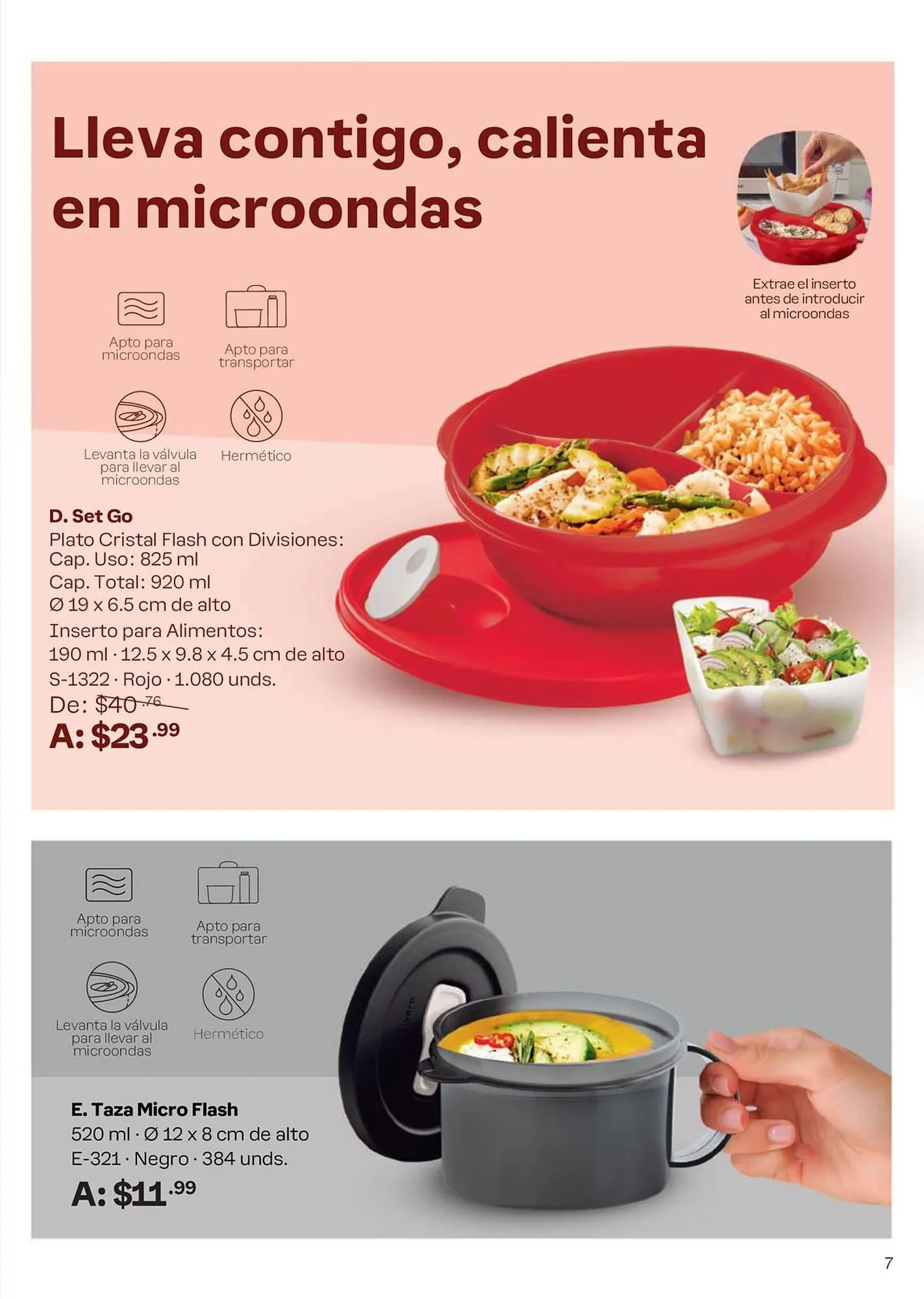 Catalogo de Catálogo Tupperware 30 de enero al 23 de febrero 2024 - Pag 7