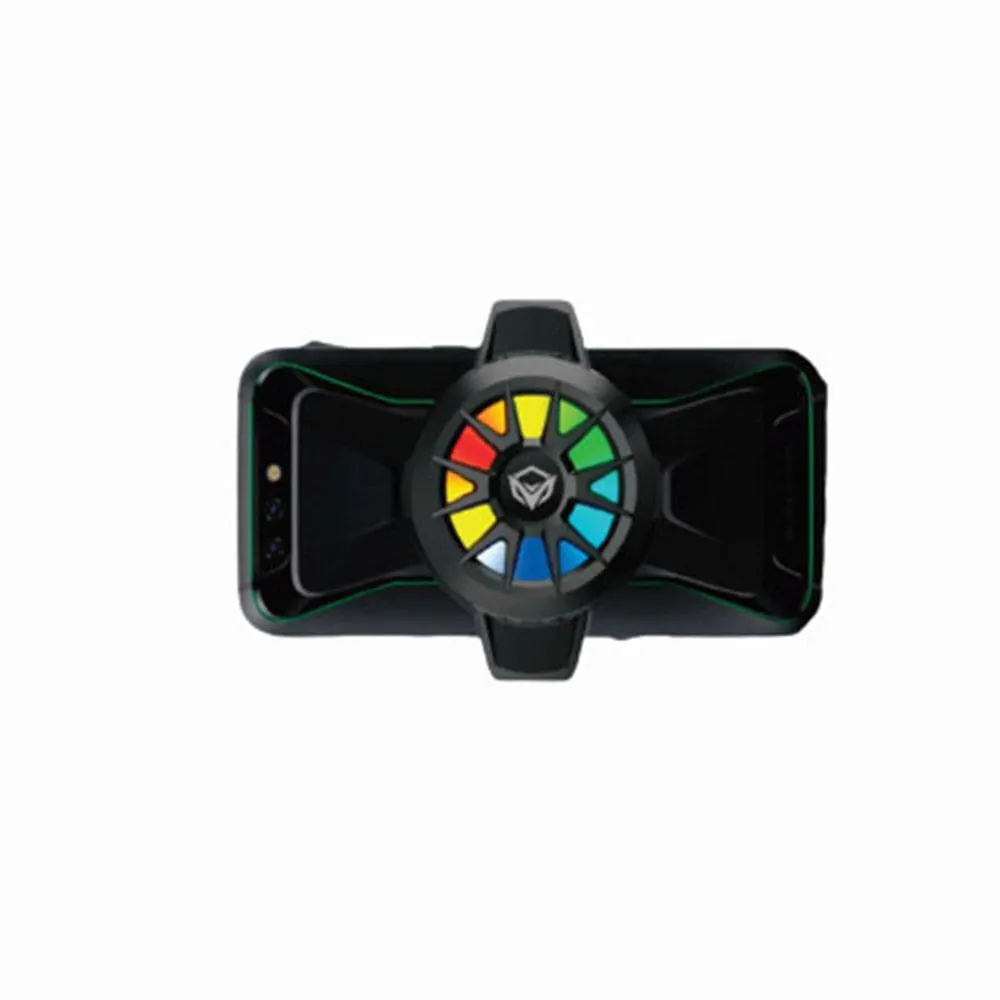 Soporte de Enfriamiento para Celular Meetion MT-CP100 P8885 | Silencioso Color Negro