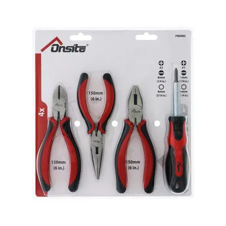 Set de Herramientas Onsite – 4 Piezas