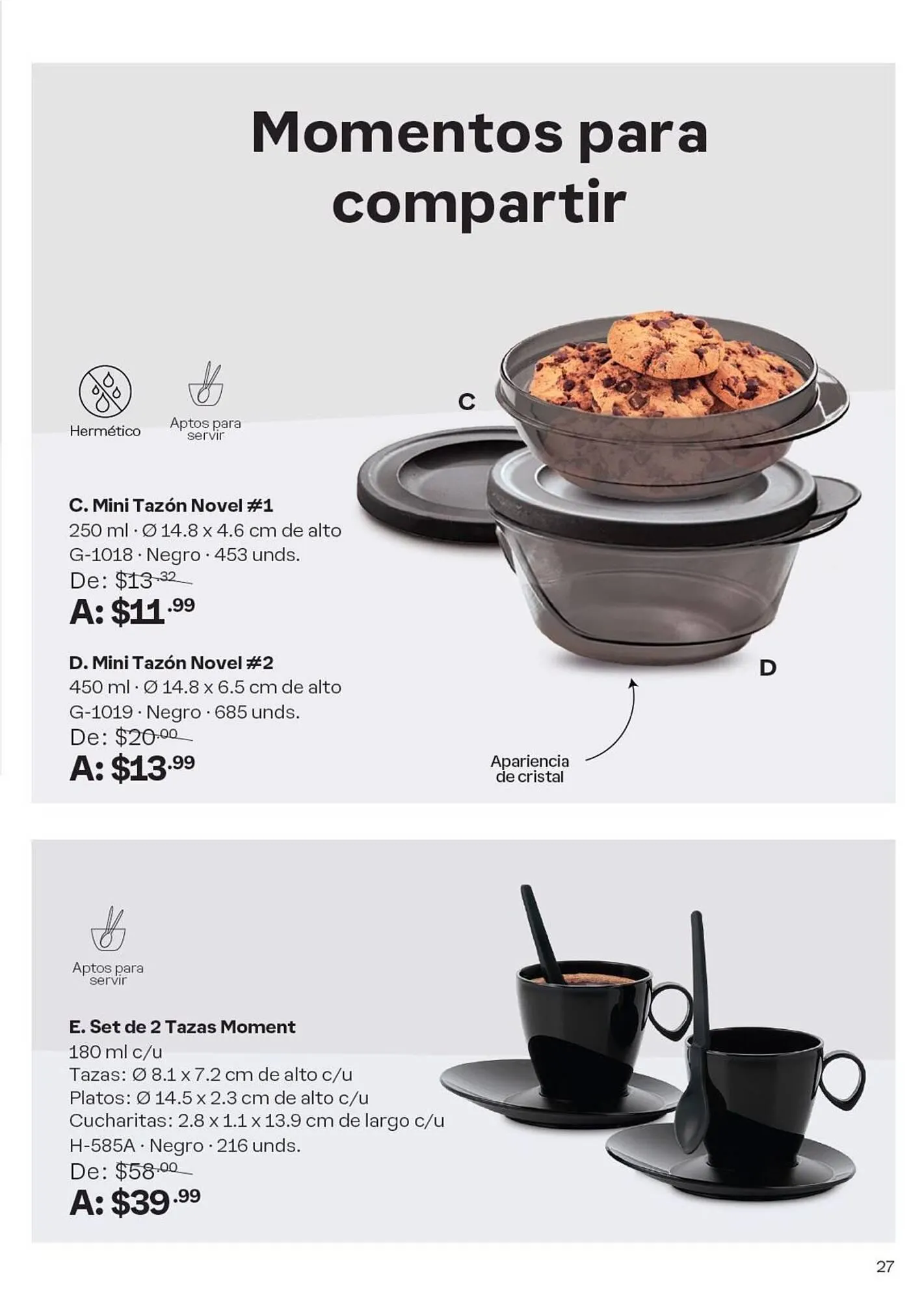 Catalogo de Catálogo Tupperware 24 de febrero al 22 de marzo 2024 - Pag 19