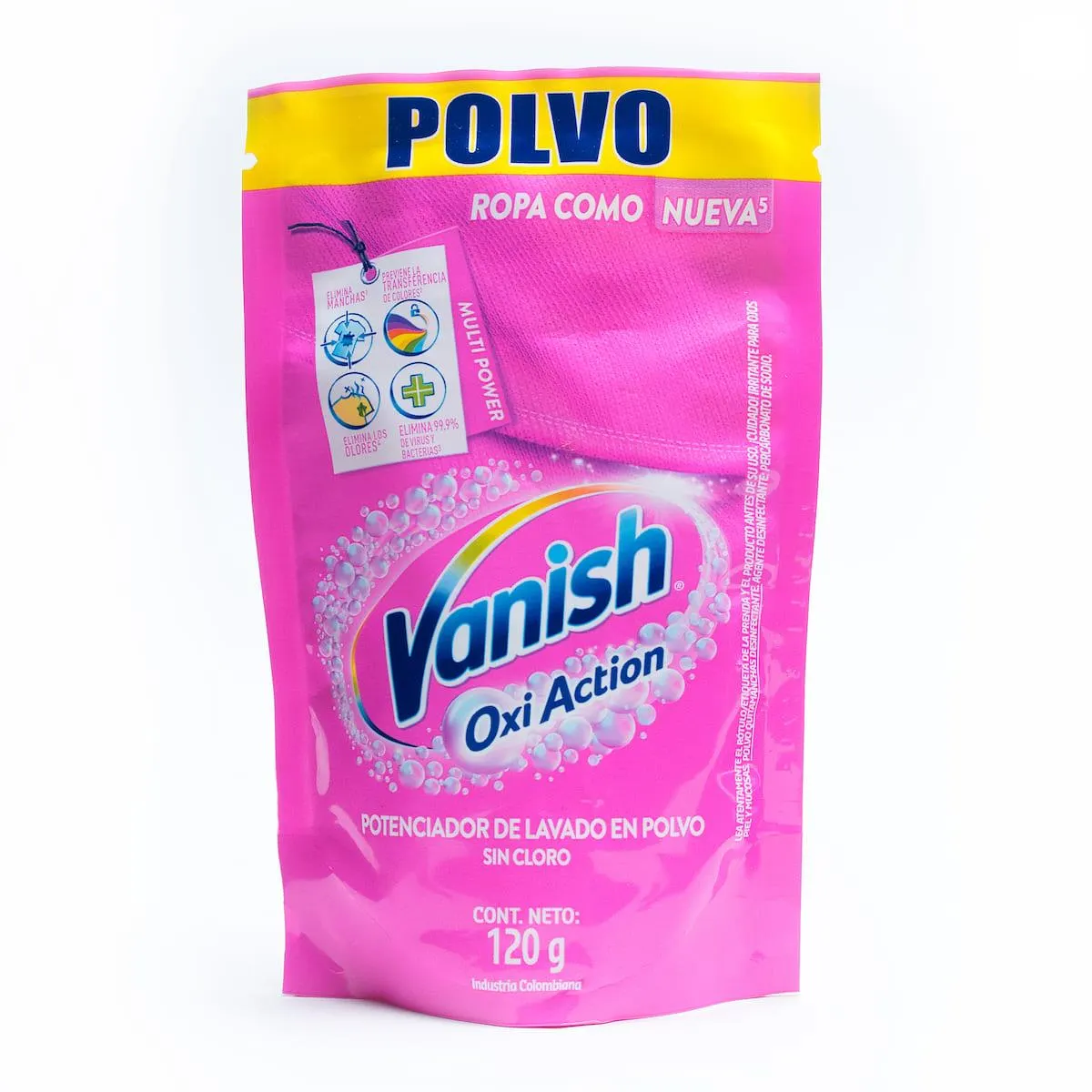 Desmanchador Vanish Polvo Rosa 120 g