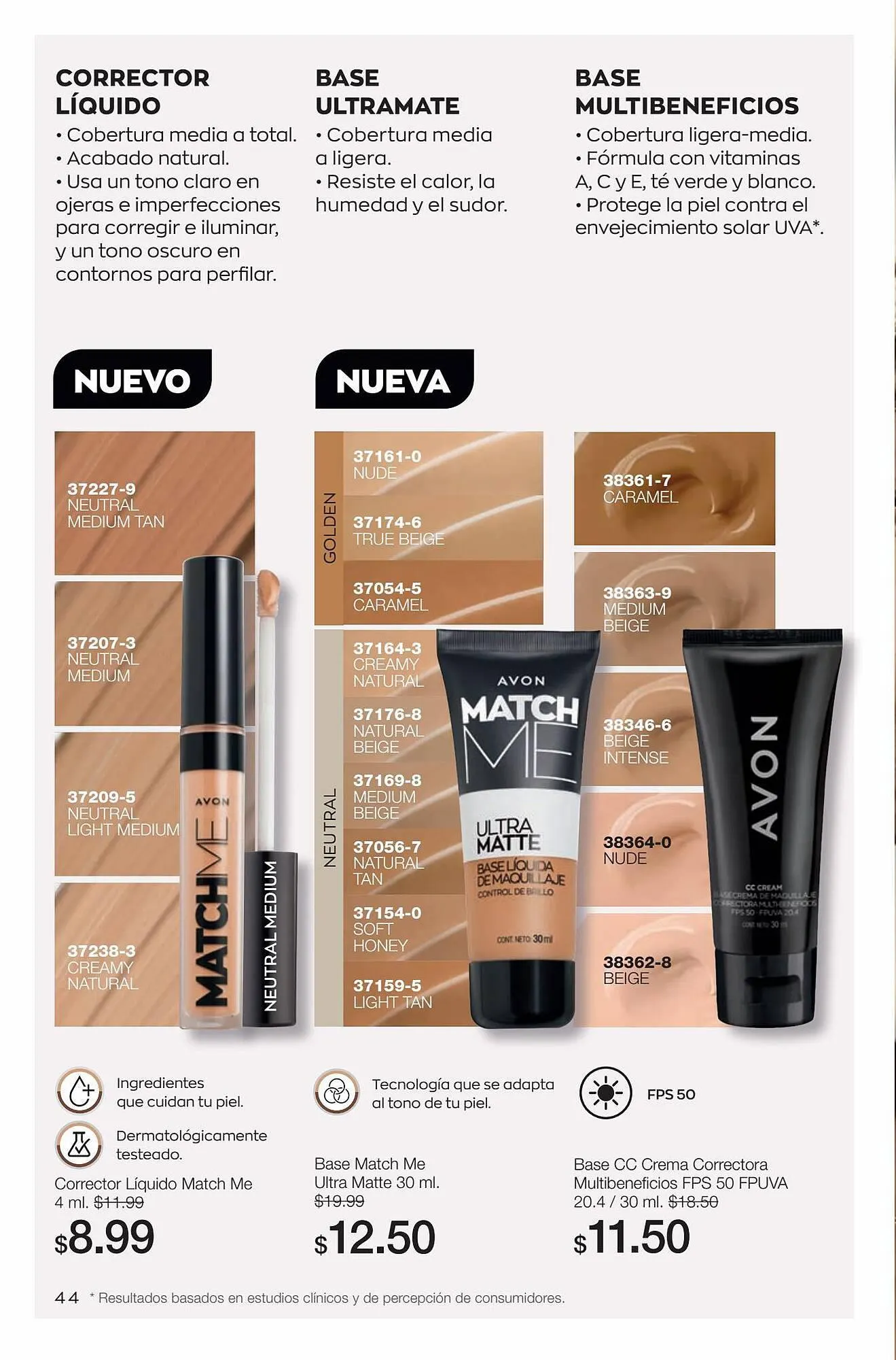 Catalogo de Catálogo AVON 18 de septiembre al 16 de octubre 2023 - Pag 44