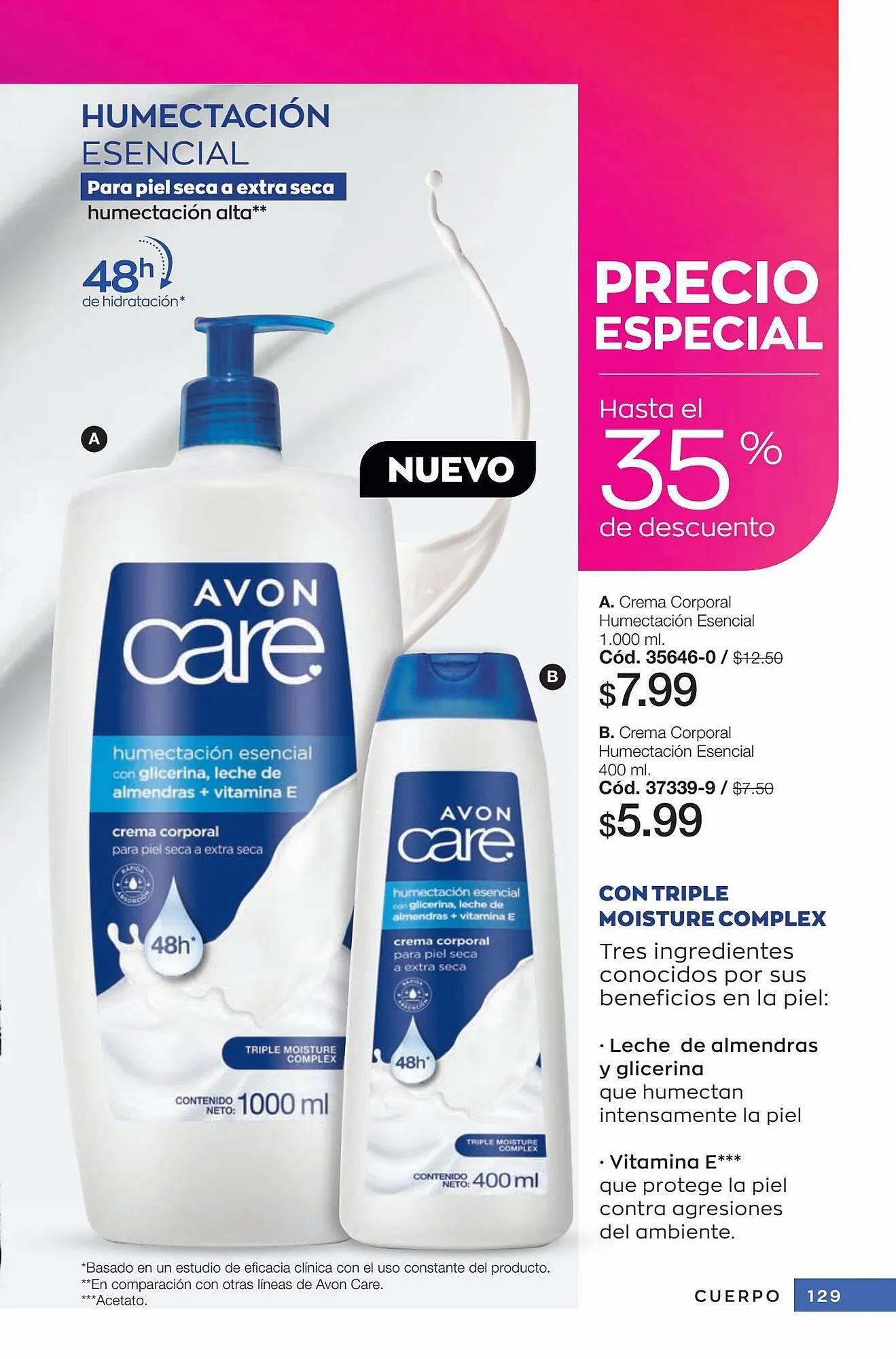 Catalogo de Catálogo AVON 18 de septiembre al 16 de octubre 2023 - Pag 129