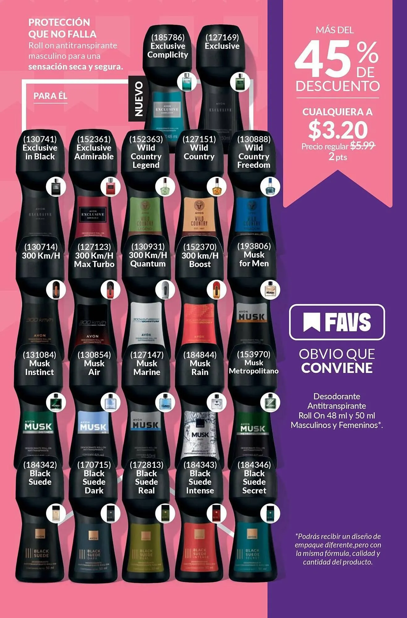 Catalogo de Catálogo AVON 1 de julio al 31 de julio 2026 - Pag 169