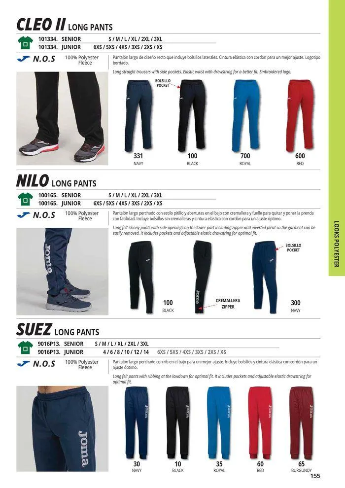 Catalogo de Teamwear Collection 2024  8 de mayo al 31 de diciembre 2024 - Pag 155