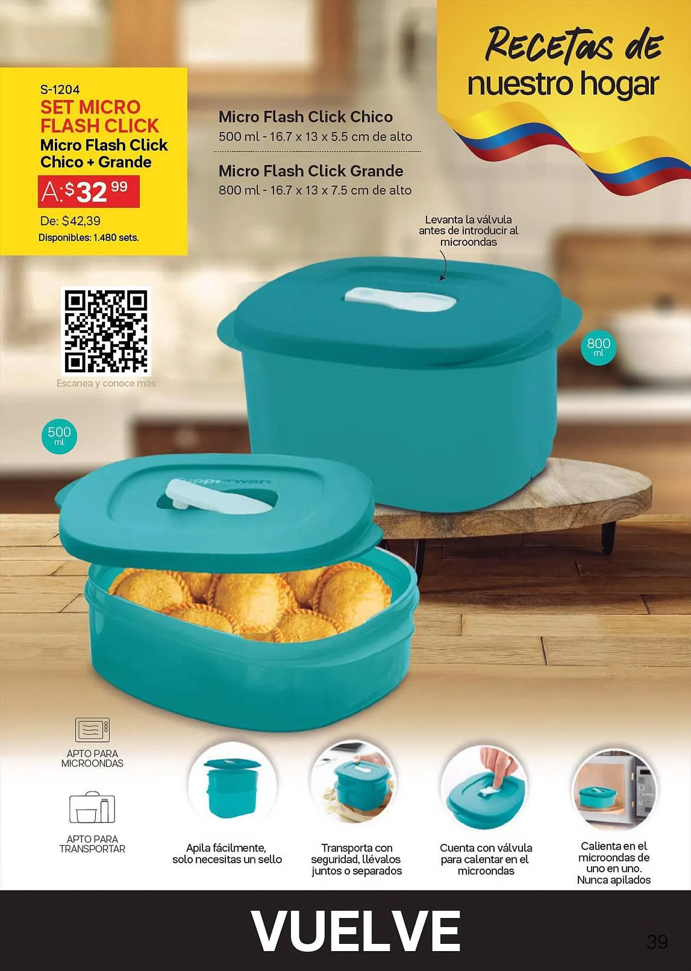 Catalogo de Catálogo Tupperware 10 de julio al 31 de julio 2023 - Pag 39