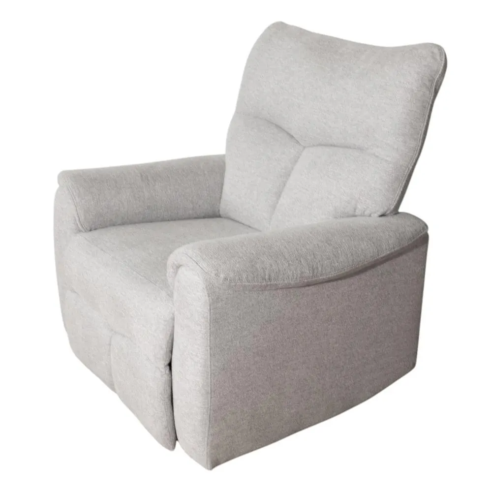 Reclinable 1P Kim | Gris Claro