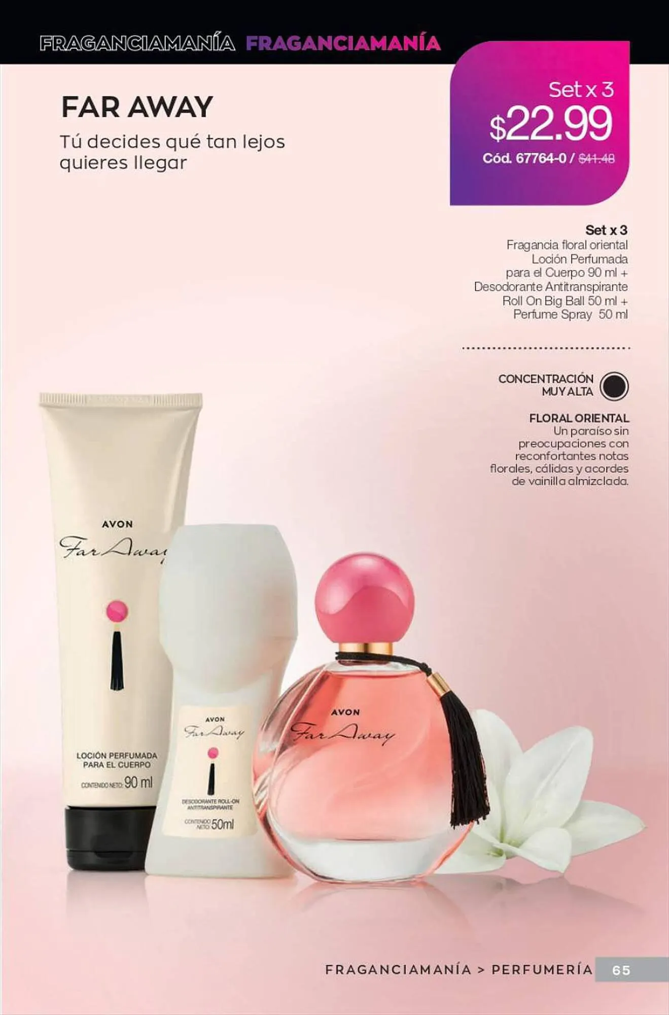 Catalogo de Catálogo AVON 31 de agosto al 30 de septiembre 2023 - Pag 65