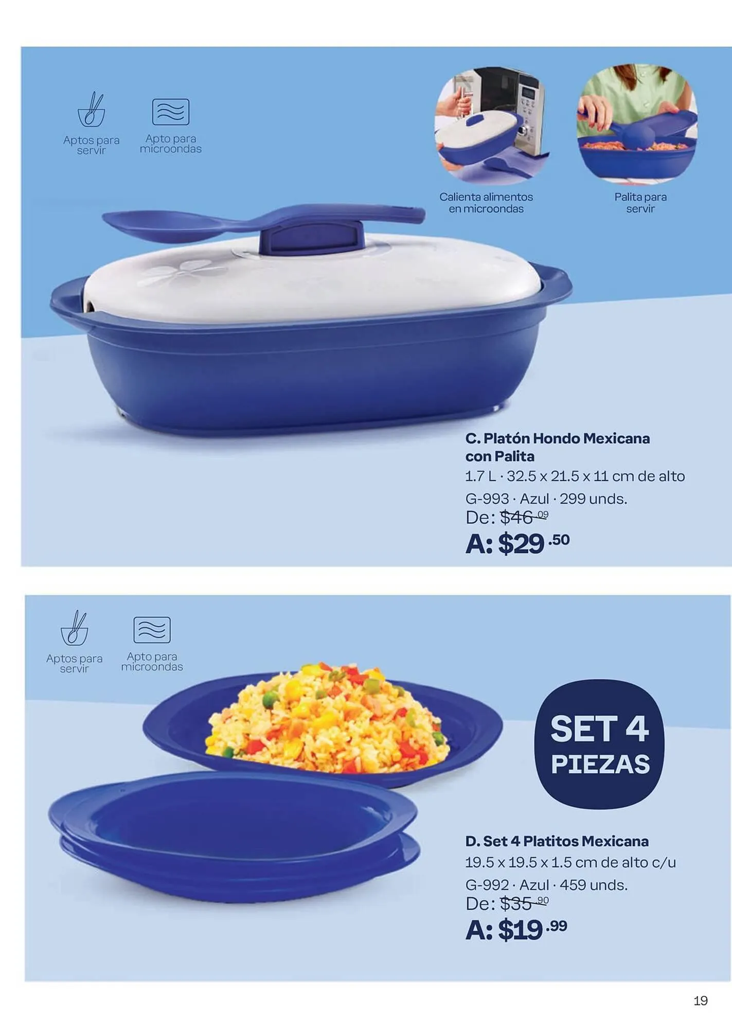 Catalogo de Catálogo Tupperware 30 de enero al 23 de febrero 2024 - Pag 19