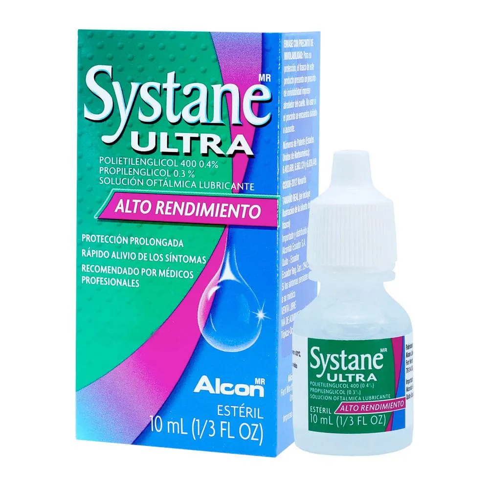 Systane Ultra Solución Oftálmico 0.4/0.3% Con 10 mL