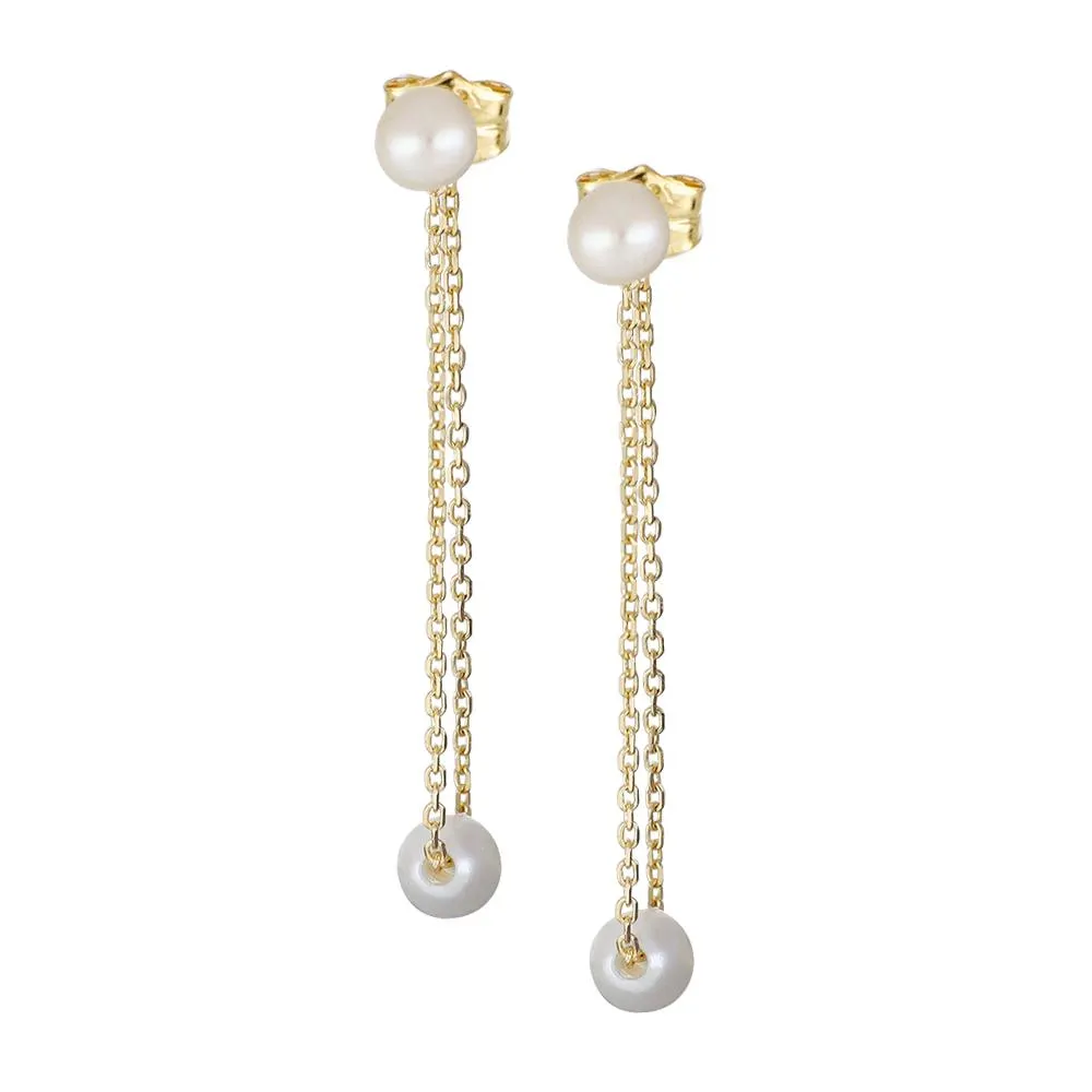 ARETES CON PERLAS COLLECCIÓN BASICS