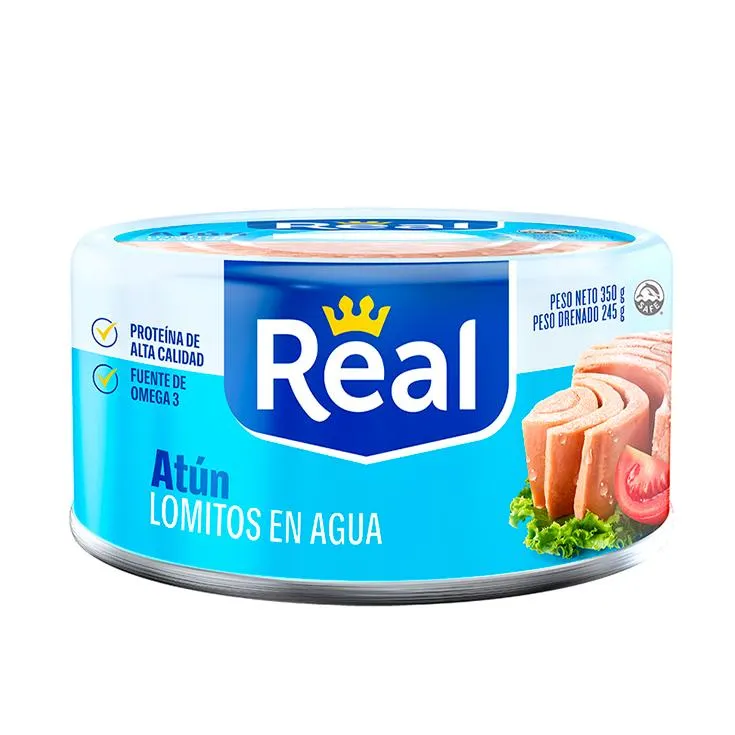 Real Atun En Agua A/F 350 Gr.
