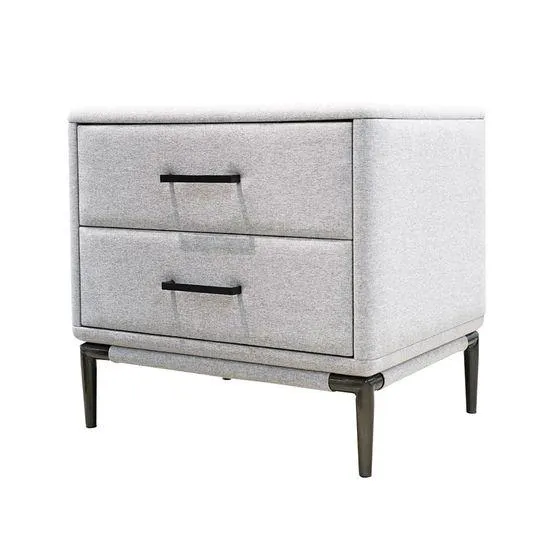 Velador Natasia | Gris Claro