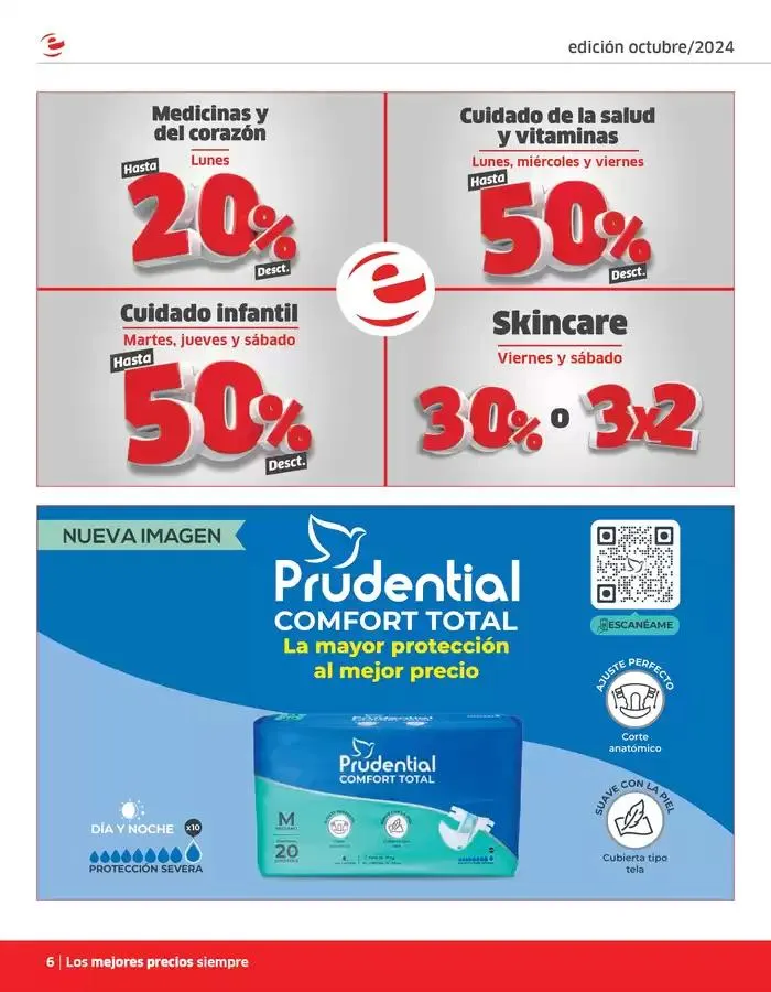 Catalogo de Farmacias Económicas Octubre 2 de octubre al 31 de octubre 2024 - Pag 6