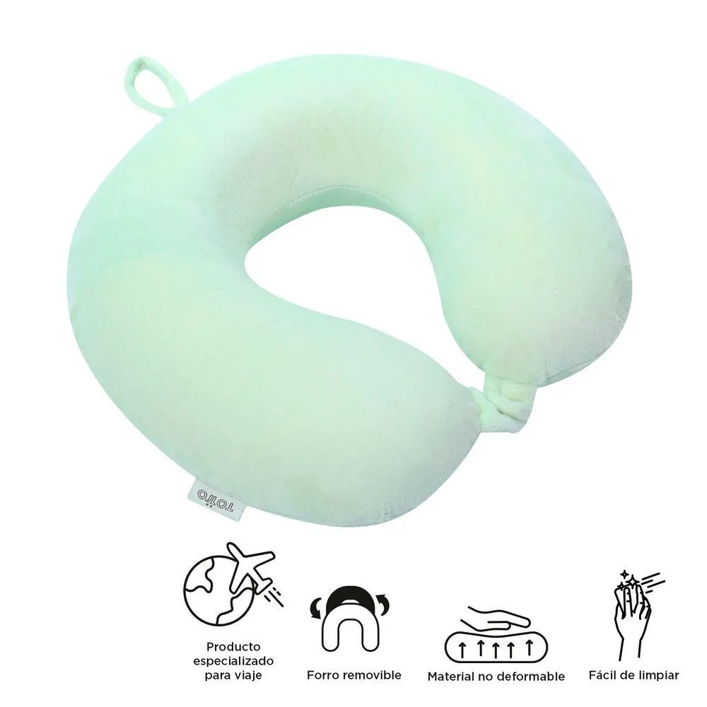 Almohada de Viaje Pylot con Memory Foam - Verde