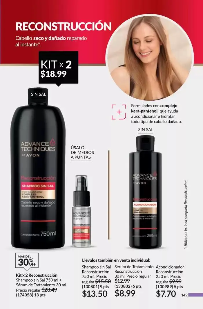 Catalogo de Refrescante Hidración y Beneficios C/15 25 de septiembre al 17 de octubre 2024 - Pag 149