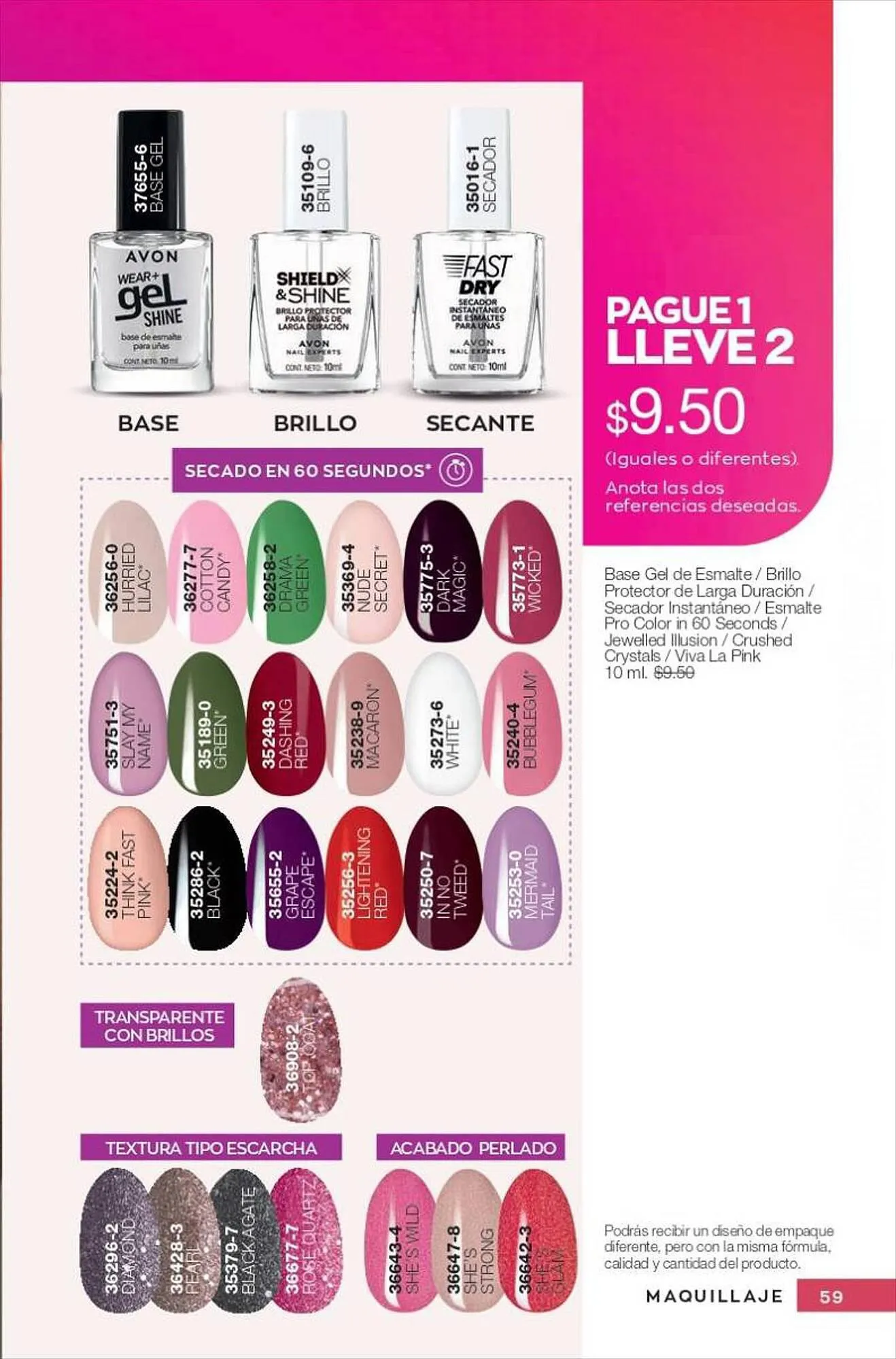 Catalogo de Catálogo AVON 31 de agosto al 2 de septiembre 2023 - Pag 59