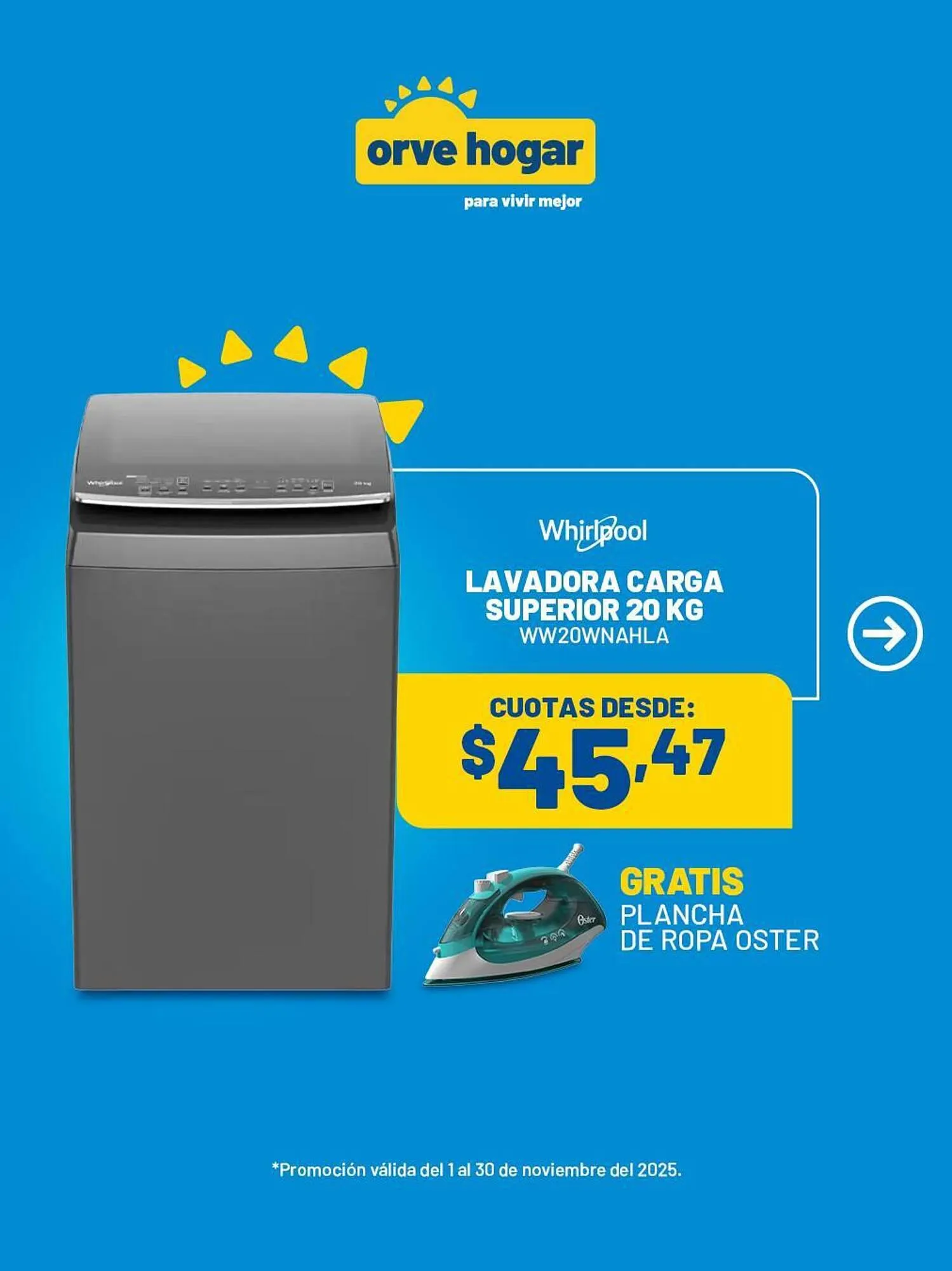 Catalogo de Catálogo Orve Hogar 1 de noviembre al 30 de noviembre 2025 - Pag 3