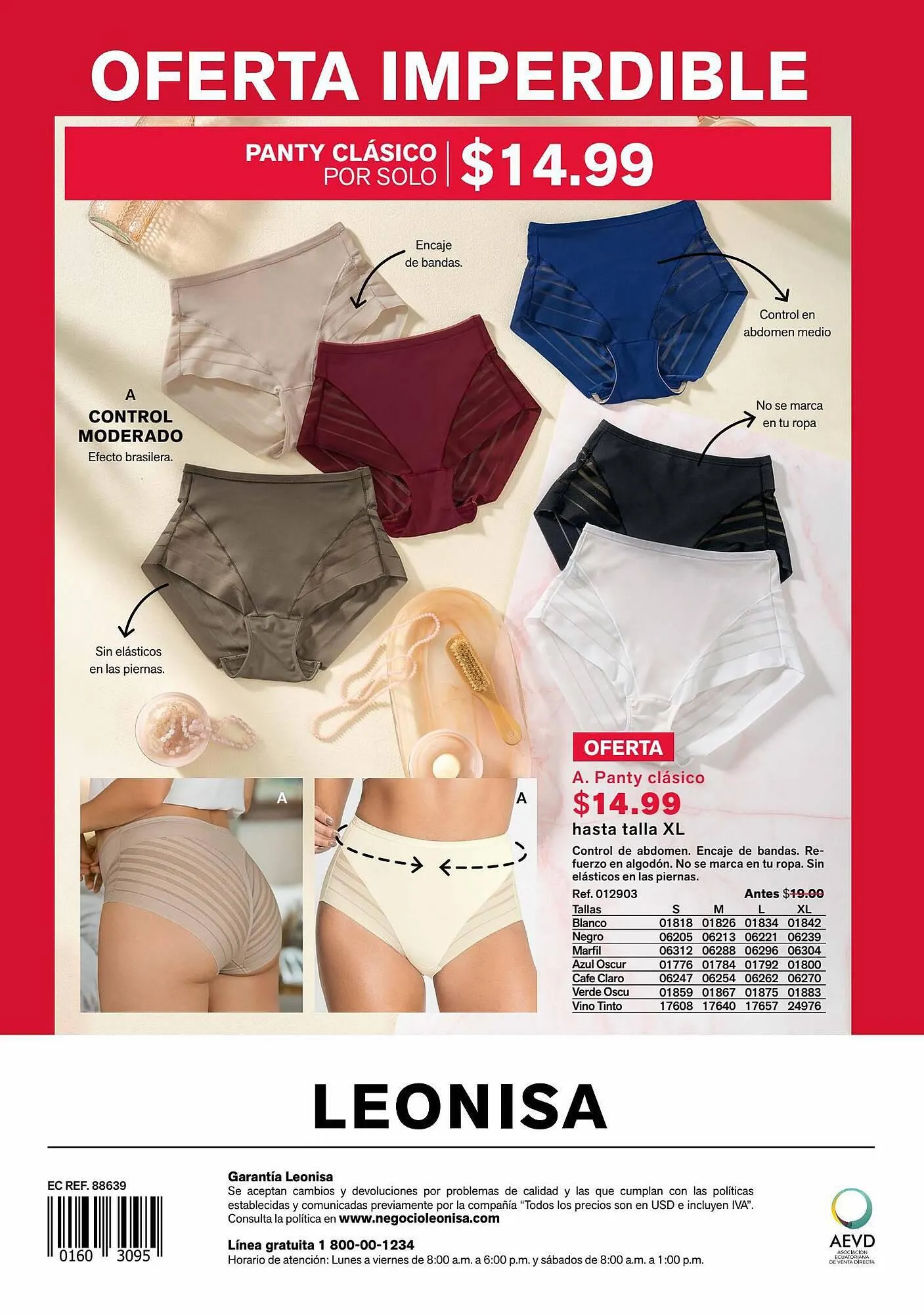 Catalogo de Catálogo Leonisa 24 de agosto al 30 de agosto 2023 - Pag 136