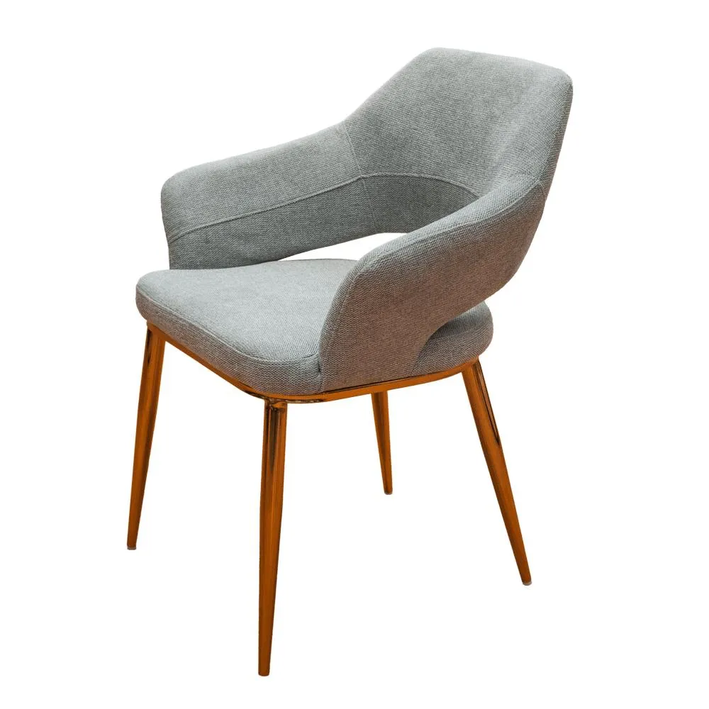 Silla Comedor Nora |Gris Claro