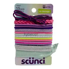 Elásticos Scünci Brillo Colores Surtidos Paquete